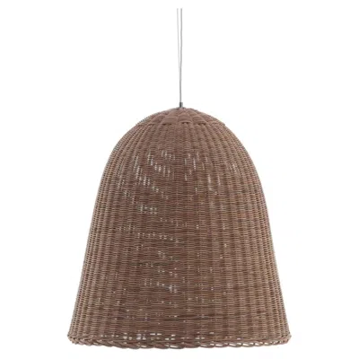 Pre-owned Gervasoni Bell 95 Suspension Lamp – Design Jasper Startup In Brown