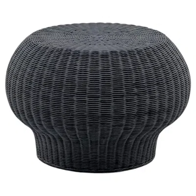 Pre-owned Gervasoni Bolla 10 Coffee Table / Stool – Design Michael Sodeau - Blueberry In Black