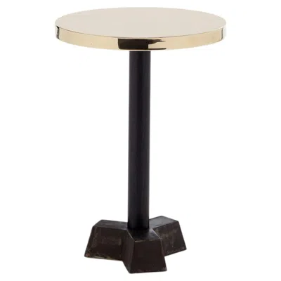 Pre-owned Gervasoni Brass 43 Coffee Table – Design Paola Navone In Black