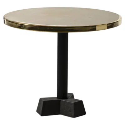 Pre-owned Gervasoni Brass 44 Coffee Table – Design Paola Navone In Sand