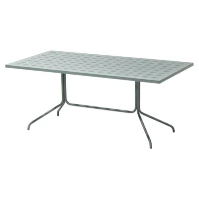 Pre-owned Gervasoni Brise 34 Outdoor Dining Table - Federica Biasi - Agate In Gray