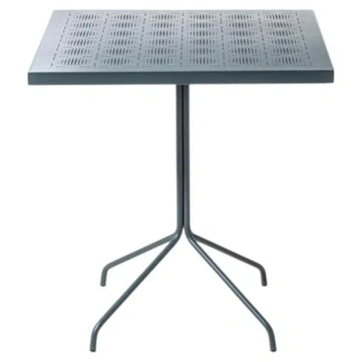 Pre-owned Gervasoni Brise 38 Square Outdoor Dining Table - Federica Biasi - Agate In Gray