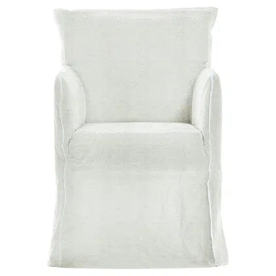 Pre-owned Gervasoni Chair With Armrests  Ghost 25 Design Paola Navone - Artist Monet In Gray