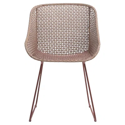 Pre-owned Gervasoni Colette 24 Outdoor Chair - Marta Giardini In Brown