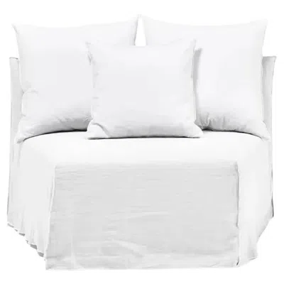 Pre-owned Gervasoni Curved Modular Element  Ghost 33 Design Paola Navone - White Linen