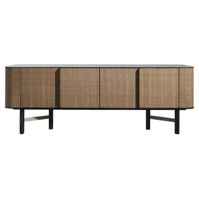 Pre-owned Gervasoni Daen 69 Sideboard By Federico Peri In Brown