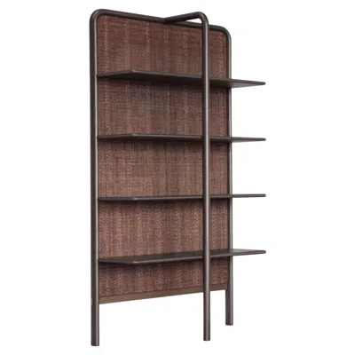 Pre-owned Gervasoni Daen 72 Bookshelf - Date/moreno – Design Federico Peri In Brown