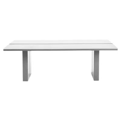 Pre-owned Gervasoni Eidos 33 Outdoor Dining Table - Gabriele & Oscar Buratti - Skypearl In Brown