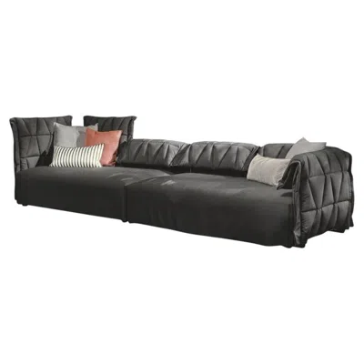 Pre-owned Gervasoni Flair Composition 6 Outdoor Sofa - Gabriele & Oscar Buratti In Black