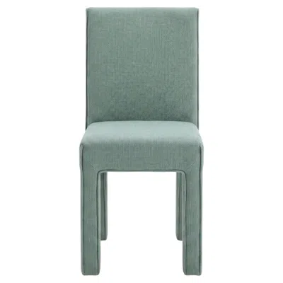 Pre-owned Gervasoni Ghost 123 - Upholstered Chair Design Paola Navone - Mint In Gray