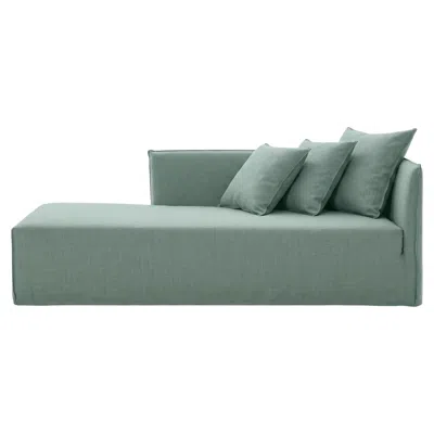 Pre-owned Gervasoni Ghost 30 R – Modular Sofa / Dormeuse (right Armrest) - Mint In Gray