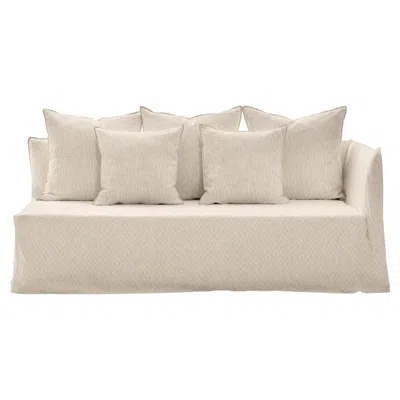 Pre-owned Gervasoni Ghost 31 R – Modular Sofa (right Armrest) - Stone In Sand