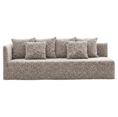 Pre-owned Gervasoni Ghost 32 L – Modular Sofa (left Armrest) - Arles In Gray