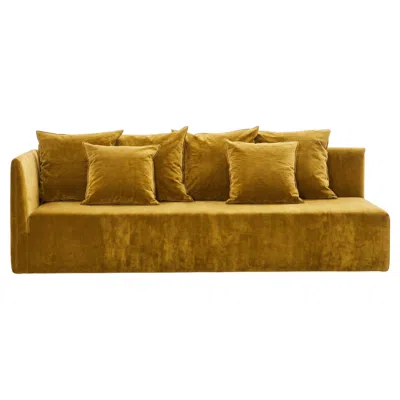 Pre-owned Gervasoni Ghost 32 L – Modular Sofa (left Armrest) - Deus In Brown