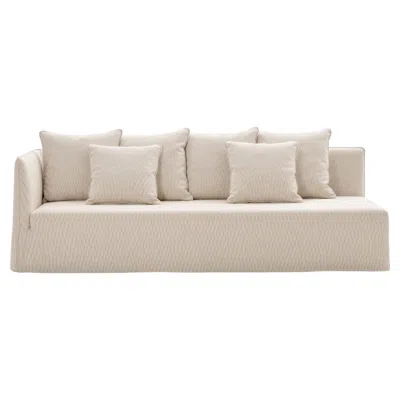 Pre-owned Gervasoni Ghost 32 L – Modular Sofa (left Armrest) - Stone In Sand