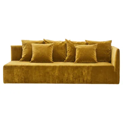 Pre-owned Gervasoni Ghost 32 R – Modular Sofa (right Armrest) - Deus In Brown