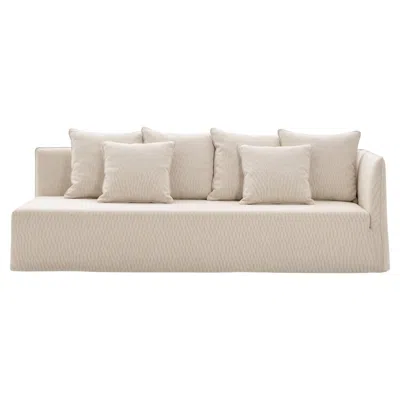 Pre-owned Gervasoni Ghost 32 R – Modular Sofa (right Armrest) - Stone In Sand