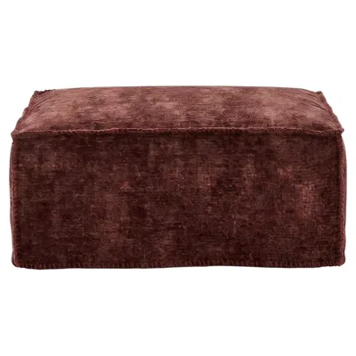 Pre-owned Gervasoni Ghost 36 P – Modular Square Pouf - Aurora In Brown