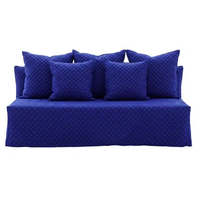 Pre-owned Gervasoni Ghost 38 – Modular Seating Element - 3d Blu In Purple