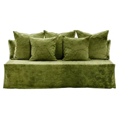 Pre-owned Gervasoni Ghost 38 – Modular Seating Element - Demetra In Brown