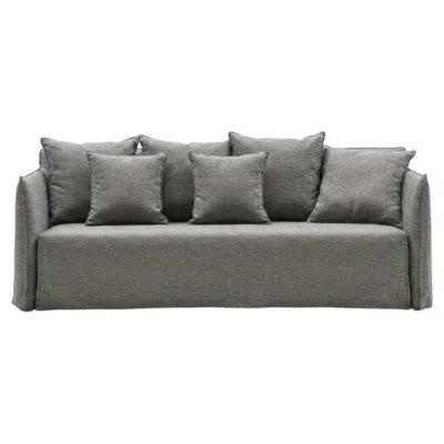 Pre-owned Gervasoni Ghost Out 10 Outdoor Sofa - Paola Navone - Madrid In Gray