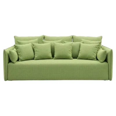 Pre-owned Gervasoni Ghost Out 16 Outdoor Sofa - Paola Navone - Dublin In Green