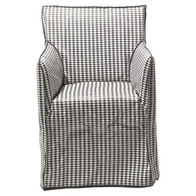 Pre-owned Gervasoni Ghost Out 25 Chair In Lisboa 07 Upholstery By Paola Navone In Gray