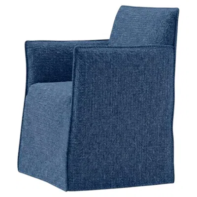 Pre-owned Gervasoni Ghost Out 25 Outdoor Chair With Armrests - Paola Navone - Geneva In Purple