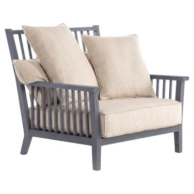Pre-owned Gervasoni Gray 01 – Lounge Armchair Design Paola Navone - Stone