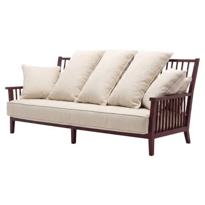 Pre-owned Gervasoni Gray 03 – Sofa 3 Places Design Paola Navone - Alabaster/maple