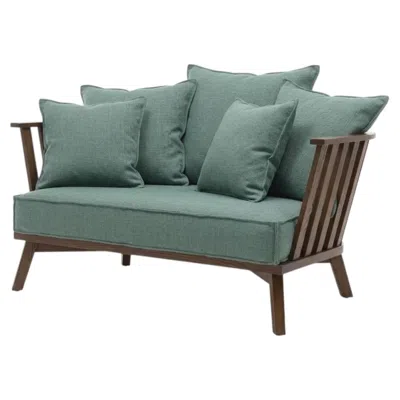 Pre-owned Gervasoni Gray 05 – Sofa 2 Places Design Paola Navone - Mint/sepia