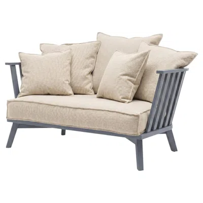 Pre-owned Gervasoni Gray 05 – Sofa 2 Places Design Paola Navone - Stone/skybark
