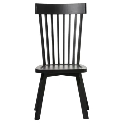 Pre-owned Gervasoni Gray 21 Chair In Black Lacquered Oak By Paola Navone
