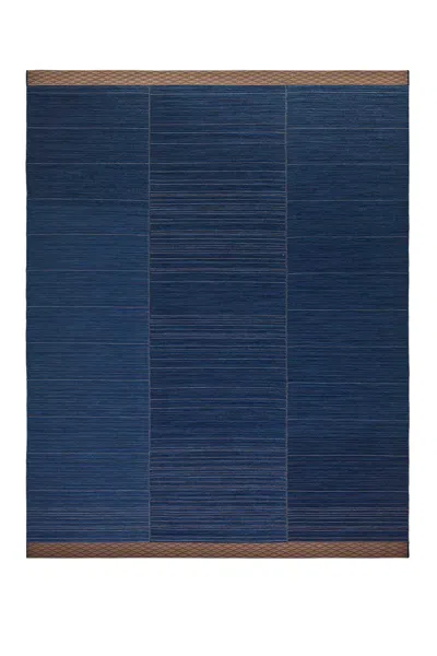 Pre-owned Gervasoni Guna 02 Rug In Blue By Chiara Andreatti