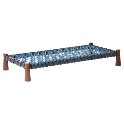 Pre-owned Gervasoni Guna 1 Charpoy Bed By Chiara Andreatti In Brown