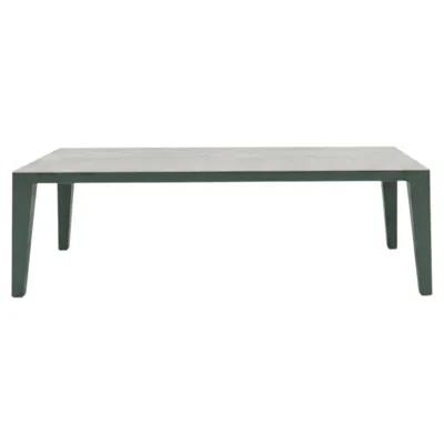 Pre-owned Gervasoni Inout 144 Table Design Paola Navone - Carrara Marble Top In Gray