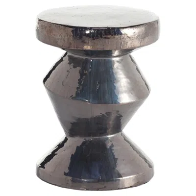 Pre-owned Gervasoni Inout 48 Coffee Table / Pouf By Paola Navone - Anthracite In Gray