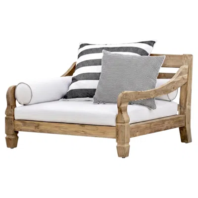 Pre-owned Gervasoni Jeko 01 Armchair - Design Paola Navone - Ecoteak In Brown