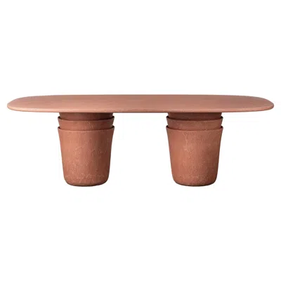 Pre-owned Gervasoni Kasane 33 Table By Nendo In Brown