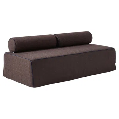 Pre-owned Gervasoni Kubo Xl Convertible Pouf Bed Design Paola Navone In Black