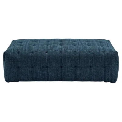 Pre-owned Gervasoni Lc 80 Upholstered Pouf – Design Paola Navone In Black