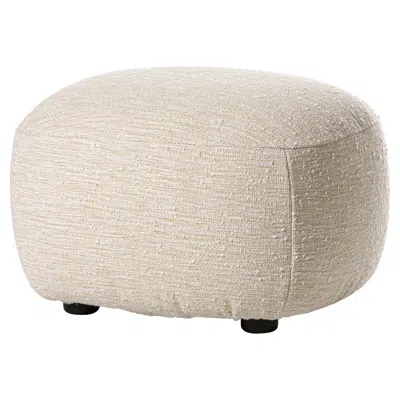 Pre-owned Gervasoni Loll 08 Ottoman In Seagull Upholstery By Paola Navone In Sand