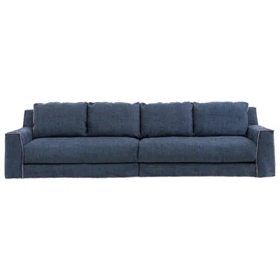 Pre-owned Gervasoni Loll 4 Modular Sofa In Munch Upholstery By Paola Navone In Black