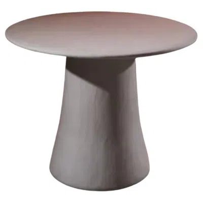 Pre-owned Gervasoni Mae 39 Round Table By Marco Acerbis In Gray