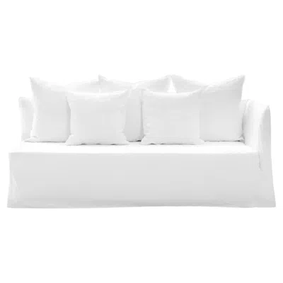 Pre-owned Gervasoni Modular Sofa  Ghost 31 L-r Design Paola Navone - White Linen