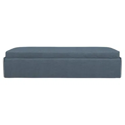 Pre-owned Gervasoni Open 0 Small Modular Bed Sofa In Munch Upholstery By Paola Navone In Gray