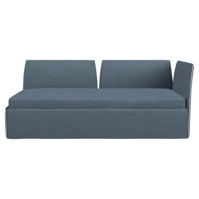 Pre-owned Gervasoni Open 4 Small Modular Bed Sofa In Munch Upholstery By Paola Navone In Gray