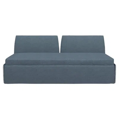 Pre-owned Gervasoni Open 5 Small Modular Bed Sofa In Munch Upholstery By Paola Navone In Gray