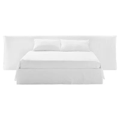 Pre-owned Gervasoni Replacement Fabric Coating Only For The Double Bed  Ghost 81 G In Gray