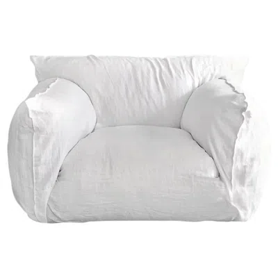Pre-owned Gervasoni Replacement Fabric Cover For Armchair  Nuvola 09 Design By Paola Navone In Gray